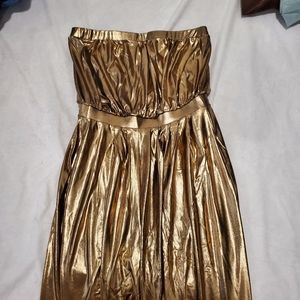 NWT Urban Outfitters metallic jumpsuit